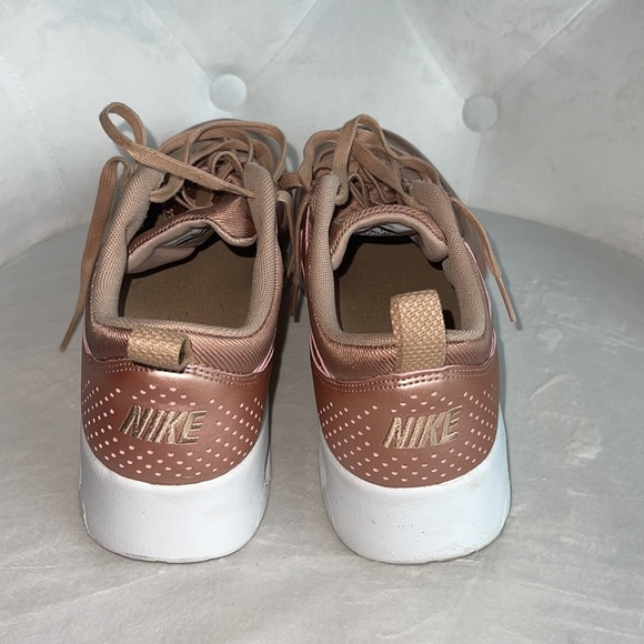 Rose Gold Nike Sneakers - Picture 4 of 6
